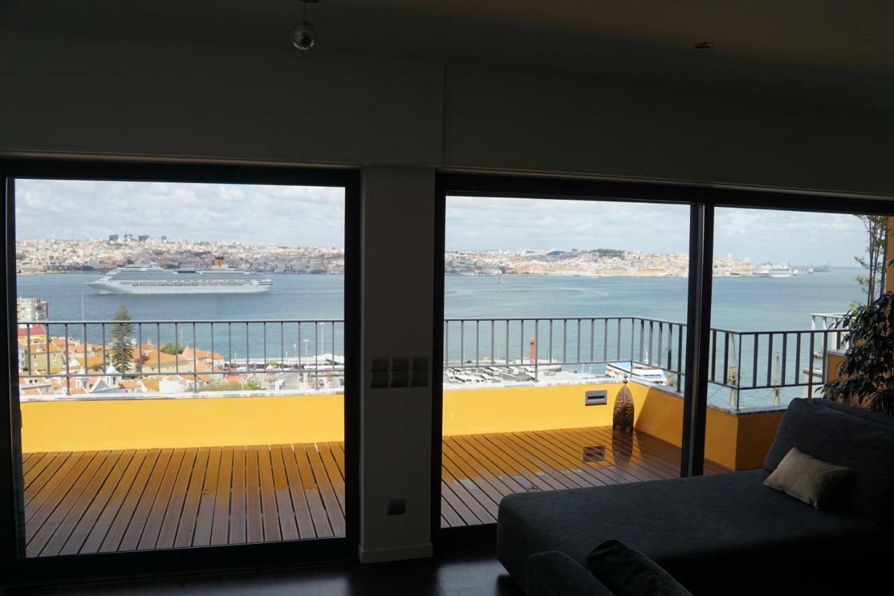 Апартаменты Penthouse Bellevue Алмада Экстерьер фото